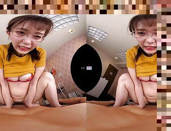 Horny asian harlot heart-stopping VR clip