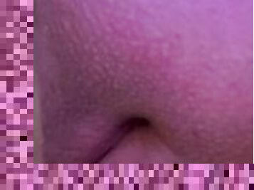 grosse, masturbation, chatte-pussy, amateur, jouet, belle-femme-ronde, point-de-vue, fétiche, solo, gros-plan