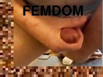 “Daddy” makes sissy’s city cum so hard and long