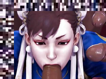 Chun-Li Serving All The Dark Boners