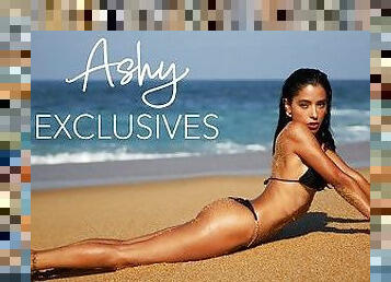 Bikini Photoshoot of Stunning Model on Beach  ASHY EXCLUSIVES