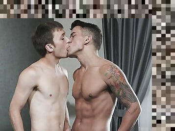 Young Stud Harlen Quindel Takes His Big Step Bro's Stiff Dick Deep Inside His Throat - BrotherCrush