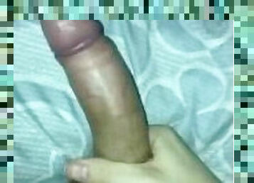 Huge uncut cock