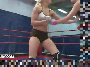 NudeFightClub presents Nataly Von vs Nikky Thorne