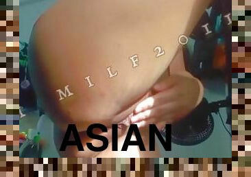 asiático, masturbação, orgasmo, mijando, público, cona-pussy, esguincho, amador, mulher-madura, fetiche