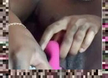 masturbation, chatte-pussy, amateur, ébène, jouet, black, gode, fétiche, solo