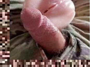 armée, masturbation, amateur, ejaculation-sur-le-corps, jouet, gay, secousses, ejaculation, américaine, solo