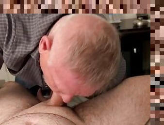 Gay uncle sucking my dick during vacation
