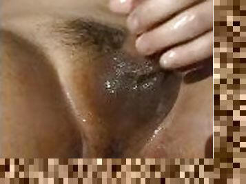Solo College Student Jerks Off All Oiled Up! Dirty Surprise @ The End. ????????