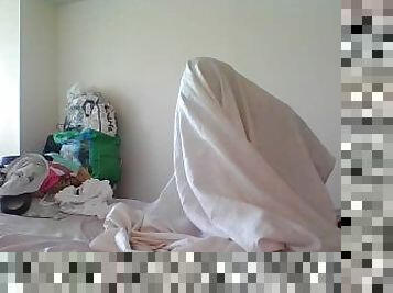 HOLLOWEEN COSTUME GHOST full naked