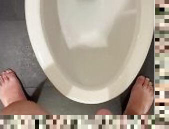 College Cub Public Toilet Piss POV