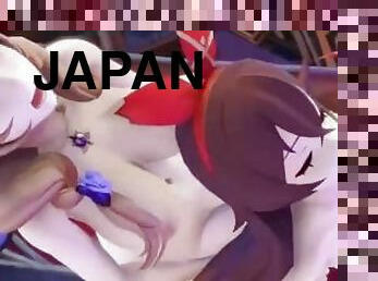 asyalı, göt, büyük-göğüsler, anal, lezzo, japonca, animasyon, pornografik-içerikli-anime, 3d