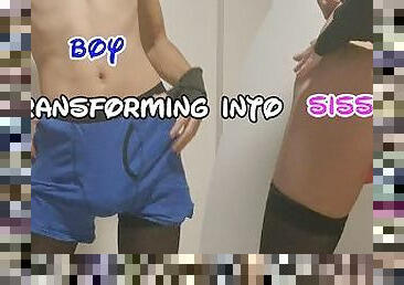 Boy Transforming into a Sissy