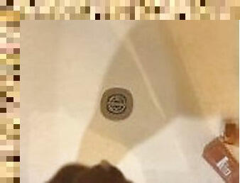 Nut in shower