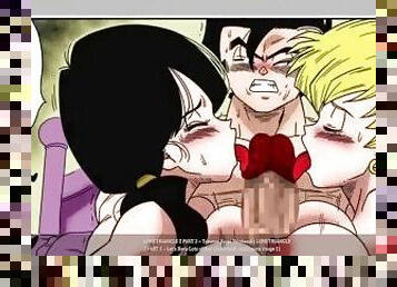 Dragon Ball LOVE TRIANGLE Z PART 2  Lets Have Lots Of Sex! Porn Comic