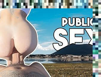 Public Sex - We hiked a volcano and he erupted in my mouth - Sammmnextdoor Date Night #13