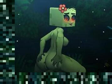 Minecraft Hentai Horny Craft - Part 11 - Creeper Ass Dance By LoveSkySan69