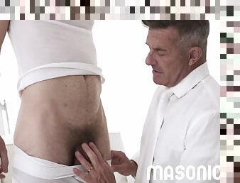 MasonicBoys Obedient twink plowed by dominant DILF