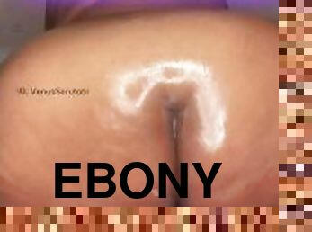 EBONY BBW SQUIRTING CREAMING SHAKING ASS