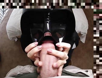 Darth Vader ORAL Star Wars SUCKING COCK