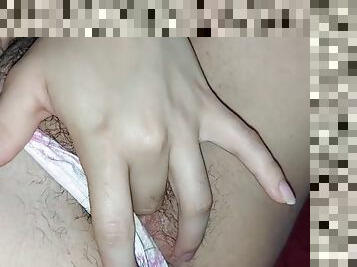 Hairy pussy of a friend from Spain
