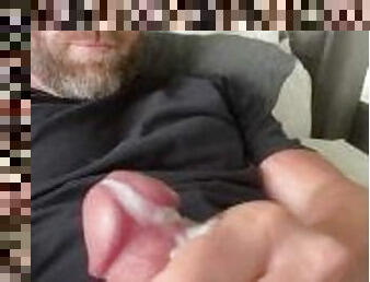 papa, énorme, masturbation, amateur, ejaculation-sur-le-corps, énorme-bite, gay, japonais, secousses, solo