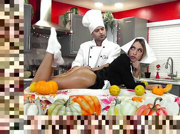 Amish slut fucked by the cook in really intriguing anal rounds