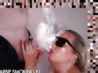 PINK BARBIE SMOKING BLOWJOB