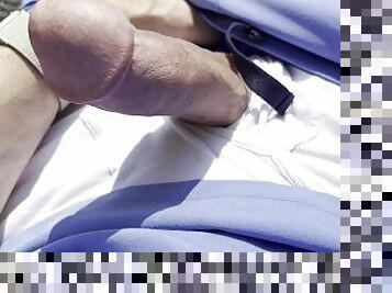 masturbation, en-plein-air, public, amateur, solo, bite