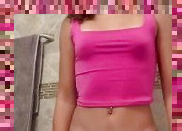 masturbation, public, amateur, fellation, lesbienne, milf, ados, toilette, attrapée, salle-de-gym