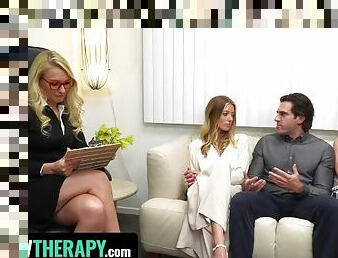 Ken, Barbie, and their stepdaughter Maria Visit The Bonding Through Sex Therapy Crash Course