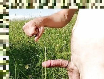 extrem, masturbation, utomhus, publik, amatör, cumshot, gay, avrunkning, juckande, webbkamera