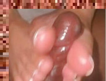WHITE TOES FOOT JOB