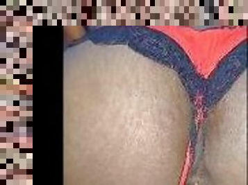 cul, grosse, poilue, masturbation, chatte-pussy, amateur, ébène, ados, maison, black