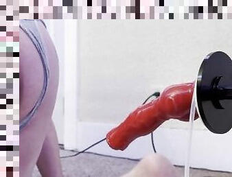 kæmpestor, onani, amatør, anal, legetøj, bøsse, trusser, maskiner, dildo, solo