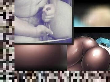 cul, gros-nichons, masturbation, orgasme, giclée, amateur, anime, hentai, seins, bout-a-bout