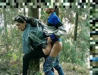 18yrs Boy Fucking 25yrs Girl At Outdoor! Desi Love Sex