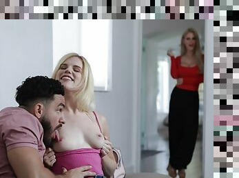 Euro Step Mom Casca Akashova vs. Latina Step Mom Juliett Russo Full Movie - Mylf