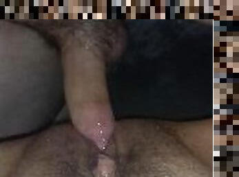 fett, haarig, immens, muschi, spritzen, immens-glied, zwischen-den-rennen, erotisch-mutti, latina, creampie