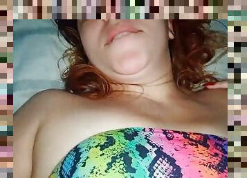 My redhead stepsister said: You cant penetrate, but you can stroke me and suck me fast!