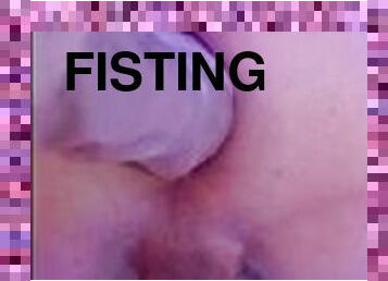 fisting, amatör, anal, slyna, sprut, dildo, älskarinna, femdom