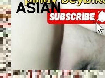 asiatique, gros-nichons, amateur, compilation, ejaculation-interne, joufflue, doigtage, gode, solo, philippine