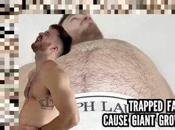 Trapped farts cause giant growth