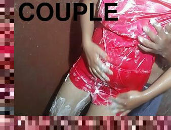 Sri Lankan Newly Married Couple Did A Nude Bath Together She Looks Damn Cute And Hot!