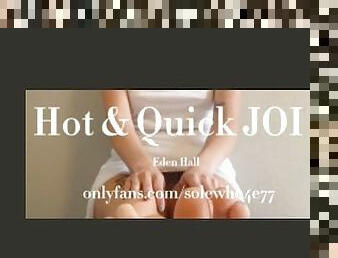 Eden Hall: Stroke 4 My Feet Right Now, I Don’t Care Where You Are JOI