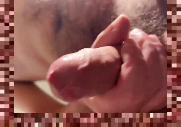 Hairy Close Up Cumshot