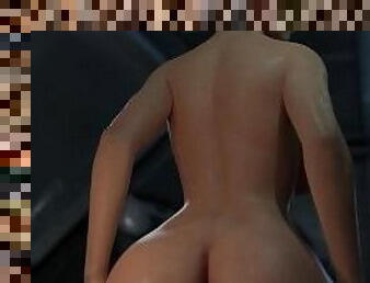 Jill Bounces Her Fat Ass on a Big Dick (White)