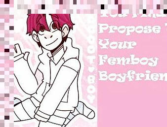 [M4M] You Propose To Your Femboy  ASMR