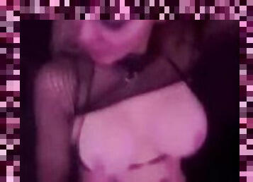 I want your spit and cum running down my big tits - Hot British Milf Horny for Cock!