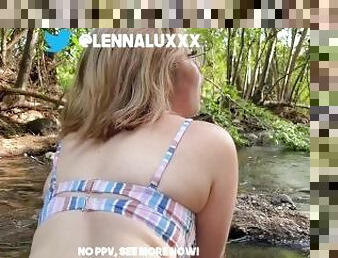 orgasme, en-plein-air, public, pornstar, point-de-vue, horny, fétiche, solo, réalité, dure